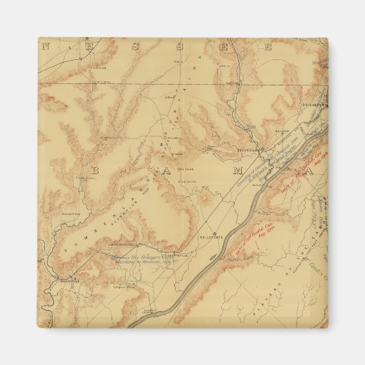 チャタノオガキャンペーン マグネット (正面)