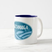 チャタノオガテネシーアウトドア ツートーンマグカップ (正面右)