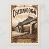 チャタノオガテネシーオールドヴィンテージ ポストカード (正面)