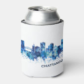 チャタノオガテネシースカイラインブルー 缶クーラー (缶正面)
