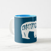 チャタノオガテネシーベア ツートーンマグカップ (正面左)