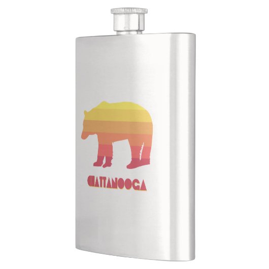 チャタノオガテネシーレインボーベア フラスク (左)