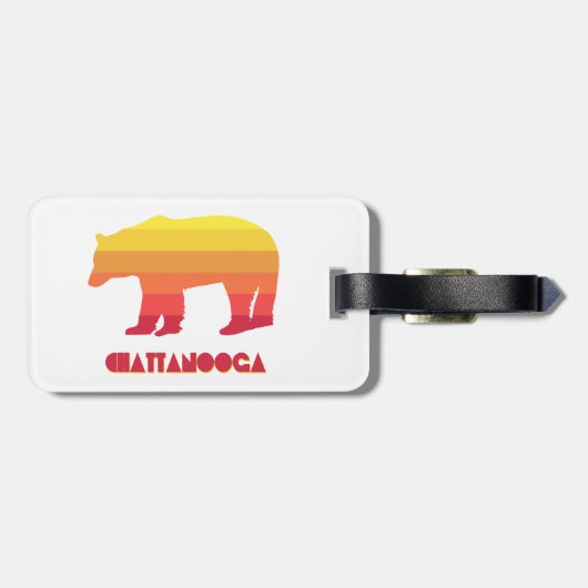 チャタノオガテネシーレインボーベア ラゲッジタグ (裏面横)