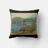 チャタノオガテネシーヴィンテージトラベル クッション (裏面)