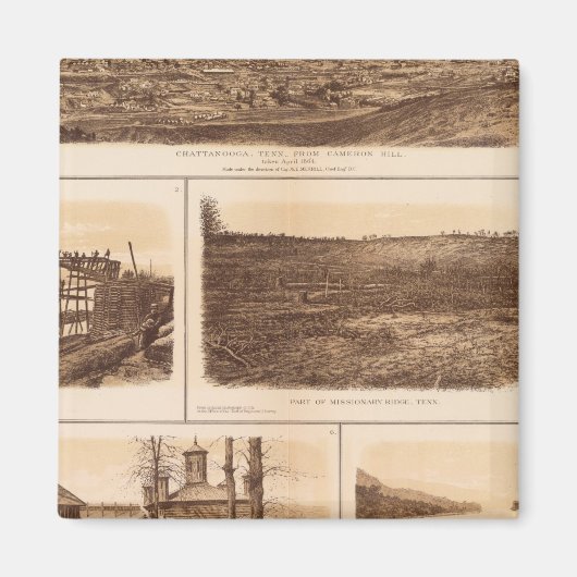 チャタノオガテネシー川 マグネット (正面)