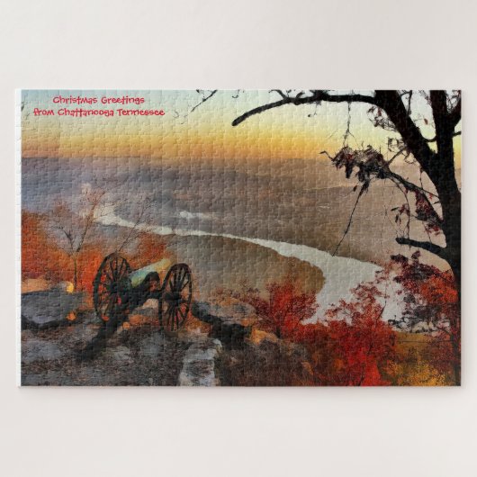 チャタノオガテネシー。ジグソーパズル ジグソーパズル (横)