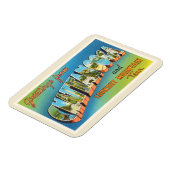 チャタノオガテネシーTNヴィンテージトラベル土産 マグネット (左側)