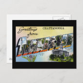 チャタノオガテンネセからの挨拶 ポストカード (正面/裏面)