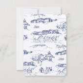 チャタノオガトイル海軍の垂直応答カード ノートカード (裏面)