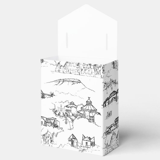 チャタノオガトイレブラックアンドホワイト フェイバーボックス (オープン)