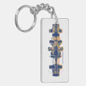 チャタノガスカイライン キーホルダー (正面左)