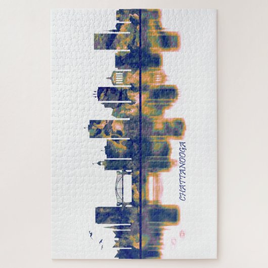 チャタノガスカイライン ジグソーパズル (縦)