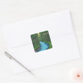 チャタフーチーリバーアトランタ，グルジア絵画ズ スクエアシール (封筒)