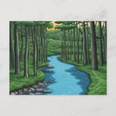 チャタフーチーリバーアトランタ,グルジア絵画ズ ポストカード (正面)