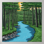 チャタフーチーリバーグルジア絵画ズ ポスター (正面)