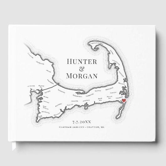 チャタムバーズインケープコッド結婚ズ ゲストブック (正面)