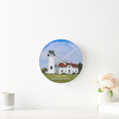チャタム灯台,ケープコッドマサチューセッツ時計 ラウンド壁時計 (ホーム)