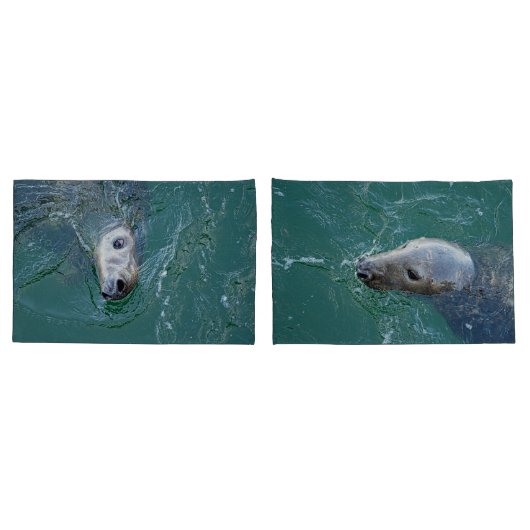 チャタム素晴らしの灰色の印 枕カバー (バックセット)