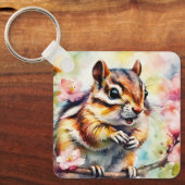 チャタリング春チプムンク キーホルダー (正面)