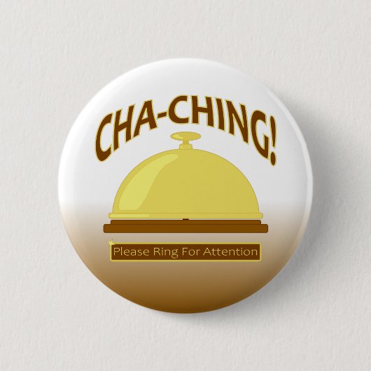 チャチン！注意喚起用リングや輪デザイン 缶バッジ (正面)