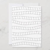 チャッガチャッガチャオ潮列車2歳の誕生日 招待状 (裏面)