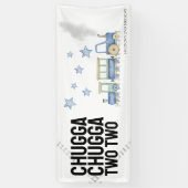 チャッガチャッガツーリング |誕生日 |ビニールバナー 横断幕 (縦)