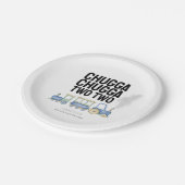 チャッガチャッガツーリング | 2nd誕生日 |紙プレート ペーパープレート (アングル)