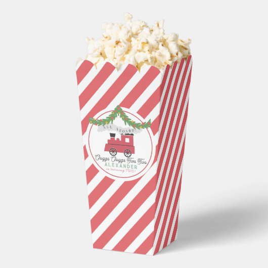 チャッガチャッガ2つのクリスマストレイン2日の誕生日 フェイバーボックス (はじけた状態)