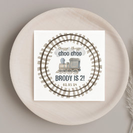 チャッガチャッガ2歳2歳の誕生日 スタンダードカクテルナプキン