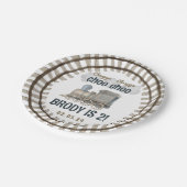 チャッガチャッガ2歳2歳の誕生日 ペーパープレート (アングル)