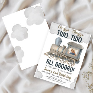 チャッガチャッガ2歳2歳招待状 招待状