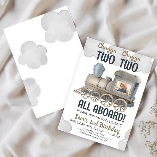 チャッガチャッガ2歳2歳招待状 招待状