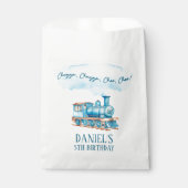 チャッガチョオヴィンテージ列車誕生日パーティー フェイバーバッグ (正面)