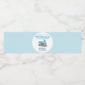 チャッガチョオヴィンテージ列車誕生日パーティー ペットボトルラベル (シングルラベル)