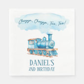 チャッガツーチョーオトレイン2日パーティー スタンダードランチョンナプキン (正面)