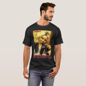 チャッキファニー人形 まるでドールみたい レトロ風 Tシャツ (正面フル)