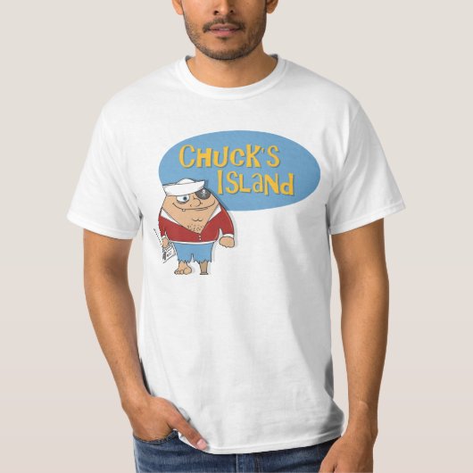 チャックの島のTシャツ Tシャツ (正面)