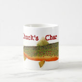 チャックの木炭のコーヒー・マグ コーヒーマグカップ (中央)