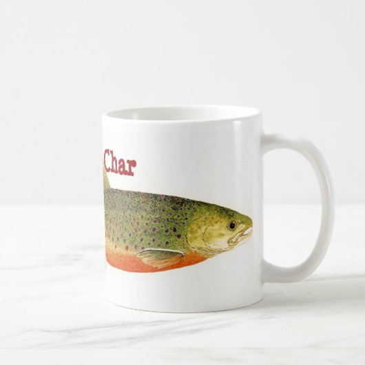 チャックの木炭のコーヒー・マグ コーヒーマグカップ (右)