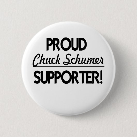チャックのSchumer誇りを持ったなサポータ! 缶バッジ (正面)