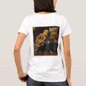 チャックカナリアアルバム: パロディ Tシャツ (裏面)