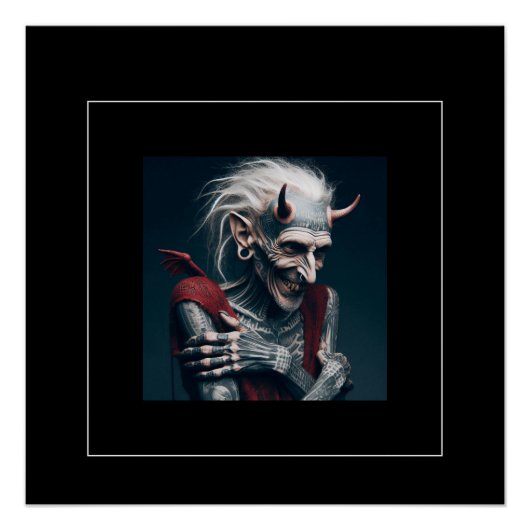 チャックベスト自然による悪魔のポスター ポスター (正面)