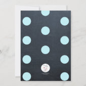 チャックボードライツアクアキンセニェラ招待状 招待状 (裏面)