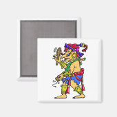 チャックマヤ雨の神 マグネット (正面/裏面)