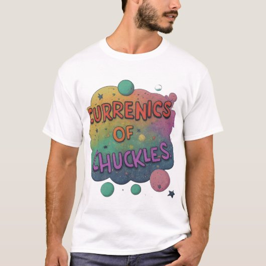 チャックルの通貨 Tシャツ (正面)