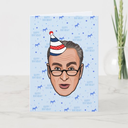 チャック・シューマー 誕生日 カード (正面)