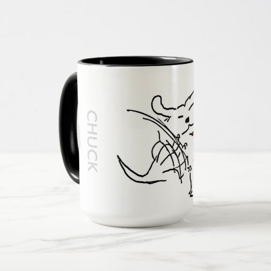 チャック マグカップ (正面左)