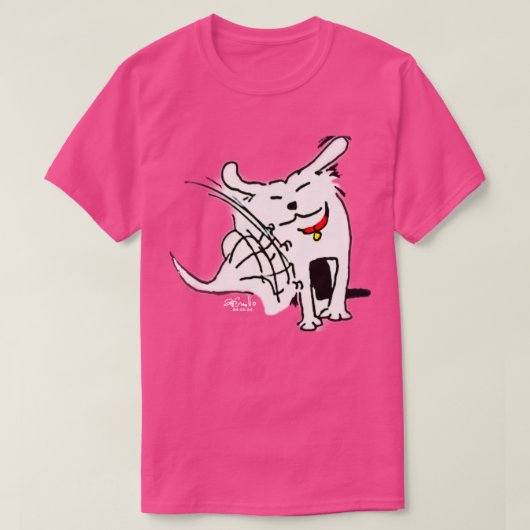 チャック Tシャツ (デザイン正面)