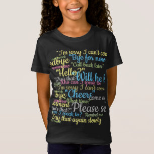 チャッタボックス – 多くのChatterデザイン Tシャツ