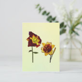 チャットを持つ2つのデイリー ポストカード (スタンド正面)